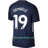 Koszulka Tottenham Hotspur Dembélé 19 Wyjazdowe Koszulki Piłkarskie 2017-2018 Krótki Rękaw