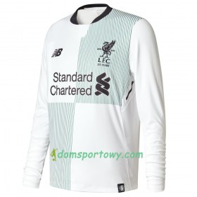 Koszulka Liverpool Wyjazdowe Koszulki Piłkarskie 2017-2018 Długi Rękaw
