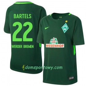 Koszulka Werder Brema Bartels 22 Domowe Koszulki Piłkarskie 2017-2018 Krótki Rękaw