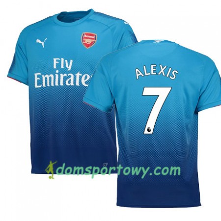 Koszulka Arsenal ALEXIS 7 Wyjazdowe Koszulki Piłkarskie 2017-2018 Krótki Rękaw