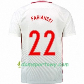 Koszulka Polska LUKASZ FABIANSKI Domowe Koszulki Piłkarskie Euro 2016