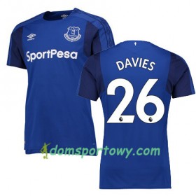 Koszulka Everton DAVIES Domowe Koszulki Piłkarskie 2017-2018 Krótki Rękaw