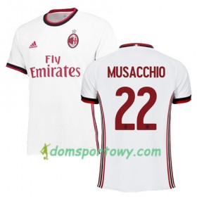 Koszulka AC Milan MStany ZjednoczoneCCHIO 22 Wyjazdowe Koszulki Piłkarskie 2017-2018 Krótki Rękaw