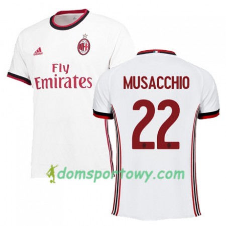 Koszulka AC Milan MStany ZjednoczoneCCHIO 22 Wyjazdowe Koszulki Piłkarskie 2017-2018 Krótki Rękaw