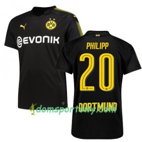 Koszulka Borussia Dortmund PHILIPP 20 Wyjazdowe Koszulki Piłkarskie 2017-2018 Krótki Rękaw