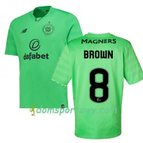 Koszulka Celtic FC SCOTT BROWN Trzeci Koszulki Piłkarskie 2017-2018 Krótki Rękaw