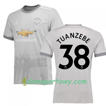 Koszulka Manchester United TUANZEBE 38 Trzeci Koszulki Piłkarskie 2017-2018 Krótki Rękaw
