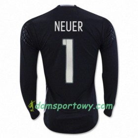 Koszulka Niemcy MANUEL NEUER Domowe Koszulki Piłkarskie Euro 2016 Długi Rękaw