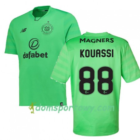 Koszulka Celtic FC Eboue Kouassi Trzeci Koszulki Piłkarskie 2017-2018 Krótki Rękaw