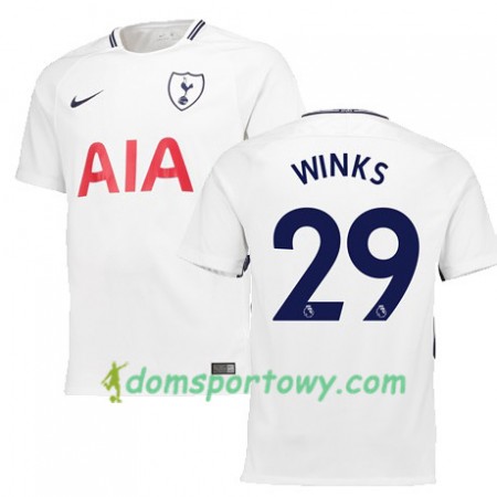 Koszulka Tottenham Hotspur WINKS 29 Domowe Koszulki Piłkarskie 2017-2018 Krótki Rękaw