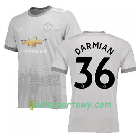 Koszulka Manchester United DARMIAN 36 Trzeci Koszulki Piłkarskie 2017-2018 Krótki Rękaw