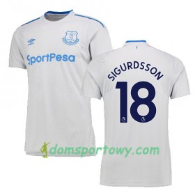 Koszulka Everton SIGURDSSON Wyjazdowe Koszulki Piłkarskie 2017-2018 Krótki Rękaw
