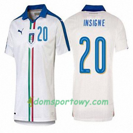 Koszulka Włochy LORENZO INSIGNE Wyjazdowe Koszulki Piłkarskie Euro 2016