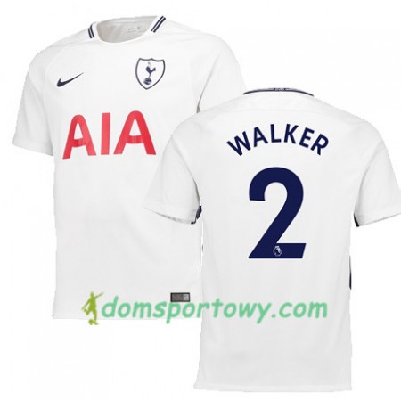 Koszulka Tottenham Hotspur WALKER 2 Domowe Koszulki Piłkarskie 2017-2018 Krótki Rękaw