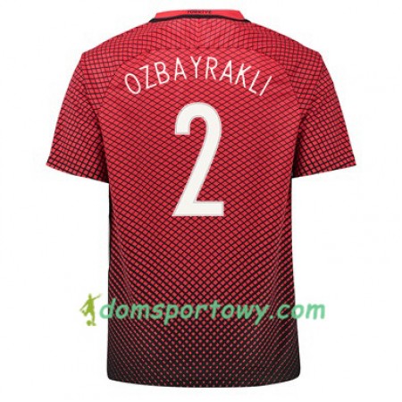 Koszulka Turcja SENER OZBAYRAKLI Domowe Koszulki Piłkarskie Euro 2016