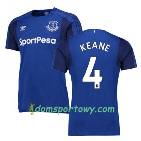 Koszulka Everton KEANE Domowe Koszulki Piłkarskie 2017-2018 Krótki Rękaw