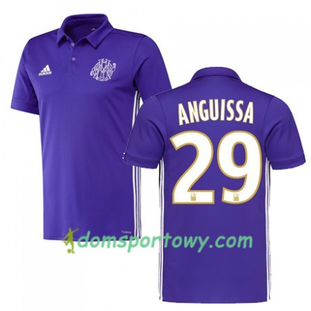 Koszulka Olympique Marsylia ANDRE FRANK ZAMBO ANGUISSA 29 Trzeci Koszulki Piłkarskie 2017-2018 Krótki Rękaw