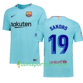 Koszulka FC Barcelona DIGNE 19 Wyjazdowe Koszulki Piłkarskie 2017-2018 Krótki Rękaw