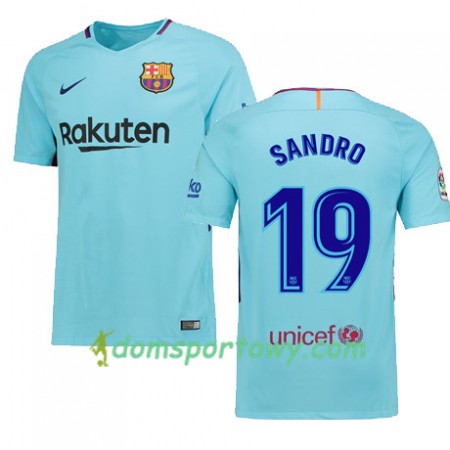 Koszulka FC Barcelona DIGNE 19 Wyjazdowe Koszulki Piłkarskie 2017-2018 Krótki Rękaw
