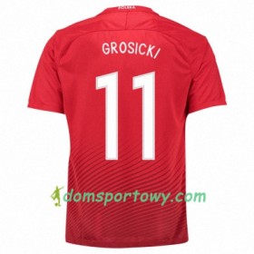 Koszulka Polska KAMIL GROSICKI Wyjazdowe Koszulki Piłkarskie Euro 2016