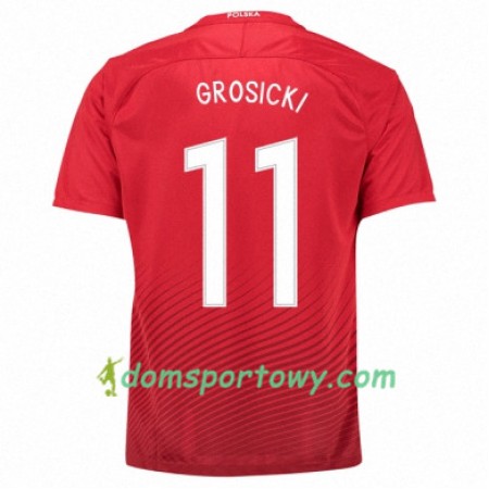 Koszulka Polska KAMIL GROSICKI Wyjazdowe Koszulki Piłkarskie Euro 2016