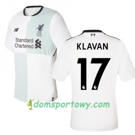 Koszulka Liverpool KLAVAN 17 Wyjazdowe Koszulki Piłkarskie 2017-2018 Krótki Rękaw