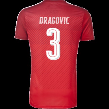 Koszulka Austria DRAGOVIC Domowe Koszulki Piłkarskie Euro 2016