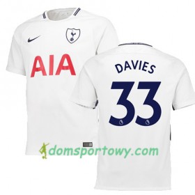 Koszulka Tottenham Hotspur DAVIES 33 Domowe Koszulki Piłkarskie 2017-2018 Krótki Rękaw