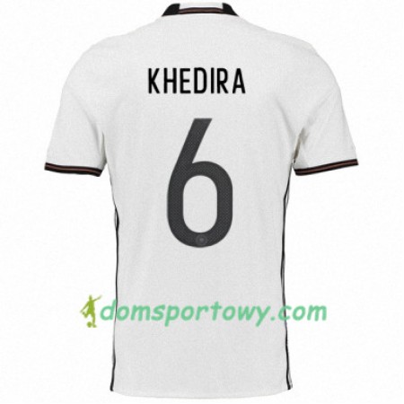 Koszulka Niemcy SAMI KHEDIRA Domowe Koszulki Piłkarskie Euro 2016