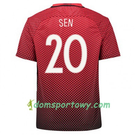 Koszulka Turcja VOLKAN SEN Domowe Koszulki Piłkarskie Euro 2016