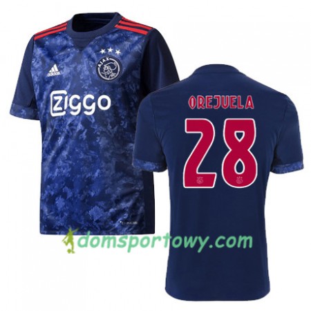 Koszulka Ajax Amsterdam LUIS MANUEL OREJUELA 28 Wyjazdowe Koszulki Piłkarskie 2017-2018 Krótki Rękaw