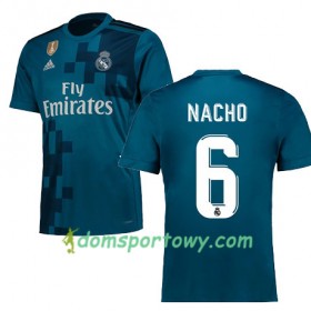 Koszulka Real Madryt NACHO 6 Trzeci Koszulki Piłkarskie 2017-2018 Krótki Rękaw