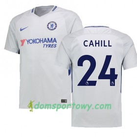Koszulka Chelsea CAHILL 24 Wyjazdowe Koszulki Piłkarskie 2017-2018 Krótki Rękaw
