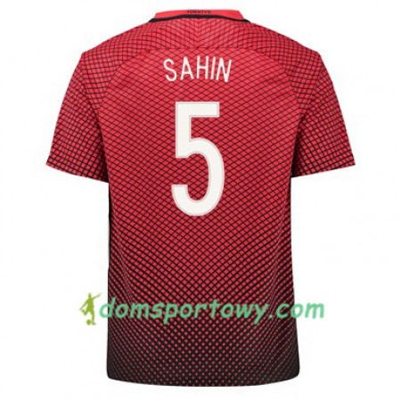 Koszulka Turcja NURI SAHIN Domowe Koszulki Piłkarskie Euro 2016