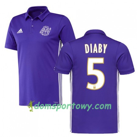 Koszulka Olympique Marsylia ABOU DIABY 5 Trzeci Koszulki Piłkarskie 2017-2018 Krótki Rękaw