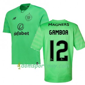Koszulka Celtic FC CRISTIAN GAMBOA Trzeci Koszulki Piłkarskie 2017-2018 Krótki Rękaw