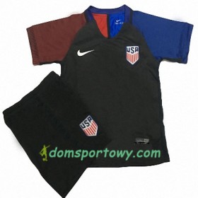 Koszulka Stany Zjednoczone Dziecięcy Wyjazdowe Koszulki Piłkarskie 2016/17 Krótki Rękaw