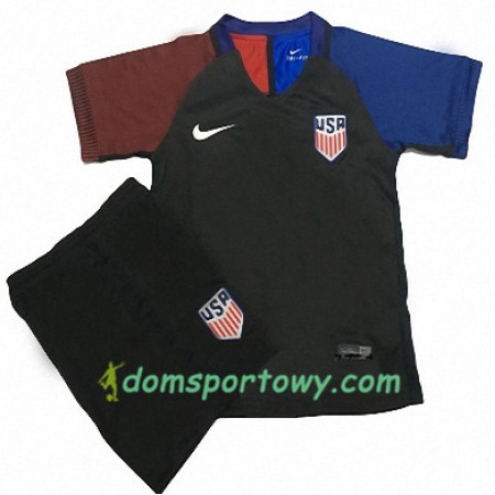 Koszulka Stany Zjednoczone Dziecięcy Wyjazdowe Koszulki Piłkarskie 2016/17 Krótki Rękaw