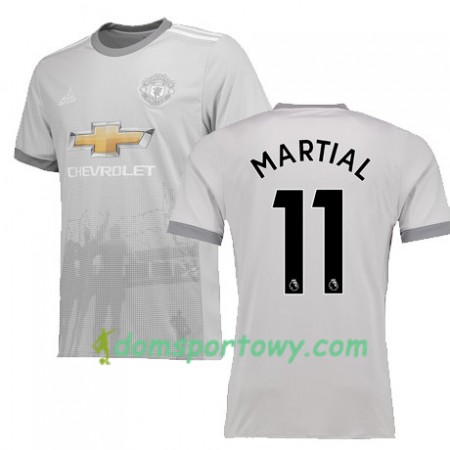 Koszulka Manchester United MARTIAL 11 Trzeci Koszulki Piłkarskie 2017-2018 Krótki Rękaw