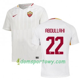 Koszulka AS Roma ABDULLAHI 22 Wyjazdowe Koszulki Piłkarskie 2017-2018 Krótki Rękaw