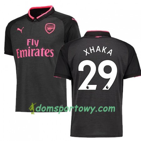 Koszulka Arsenal XHAKA 29 Trzeci Koszulki Piłkarskie 2017-2018 Krótki Rękaw