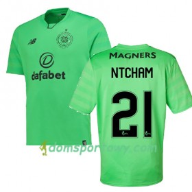 Koszulka Celtic FC OLIVIER NTCHAM Trzeci Koszulki Piłkarskie 2017-2018 Krótki Rękaw