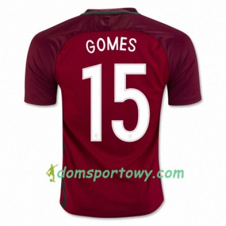 Koszulka Portugalia ANDRE GOMES Domowe Koszulki Piłkarskie Euro 2016