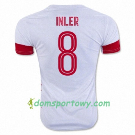Koszulka Szwajcaria GOKHAN INLER Wyjazdowe Koszulki Piłkarskie Euro 2016