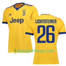 Koszulka Juventus LICHTSTEINER 26 Wyjazdowe Koszulki Piłkarskie 2017-2018 Krótki Rękaw