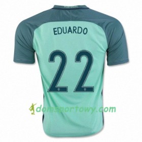 Koszulka Portugalia EDUARDO Wyjazdowe Koszulki Piłkarskie Euro 2016