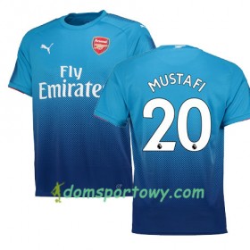 Koszulka Arsenal MUSTAFI 20 Wyjazdowe Koszulki Piłkarskie 2017-2018 Krótki Rękaw
