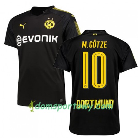 Koszulka Borussia Dortmund M GOTZE 10 Wyjazdowe Koszulki Piłkarskie 2017-2018 Krótki Rękaw