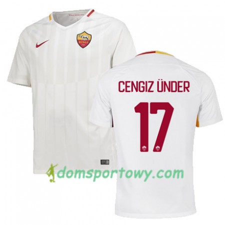 Koszulka AS Roma CENGIZ UNDER 17 Wyjazdowe Koszulki Piłkarskie 2017-2018 Krótki Rękaw
