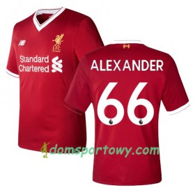 Koszulka Liverpool Alexander 66 Domowe Koszulki Piłkarskie 2017-2018 Krótki Rękaw